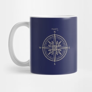 Marine nautical boat compass Mug